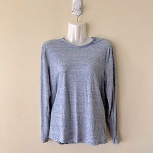 Old Navy Soft Washed long sleeve crew neck women blue S
